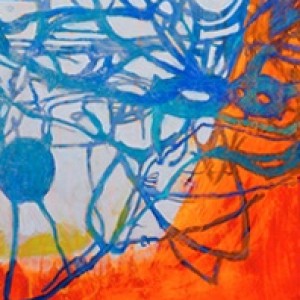 Farben der Schöpfung III, Acryl auf Leinwand, 70 x 70 cm, 2025